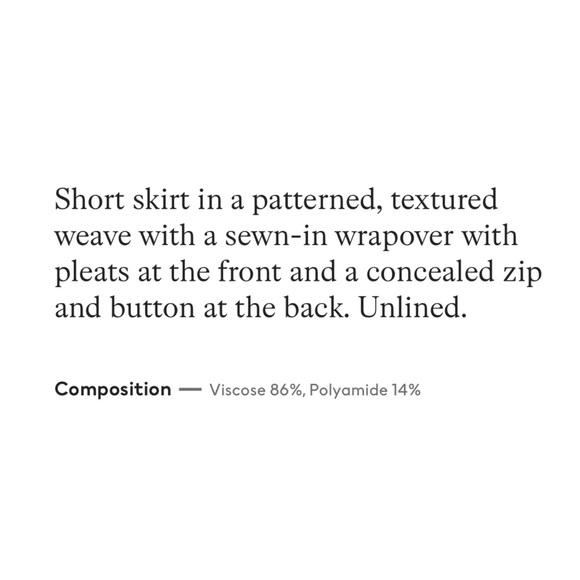 H&M | Patterned Wrap Skirt - Picture 5 of 10